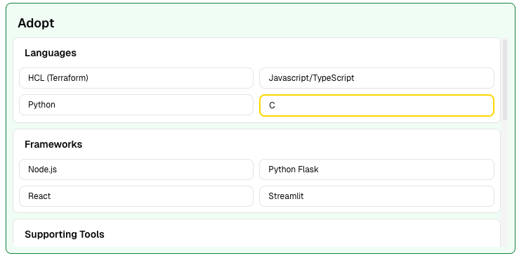 Review Page Highlight Example